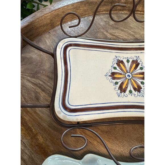 Temptations By Tara Ovenware Casserole Dish, Warming Tray & Serving Rack - Picture 8 of 8